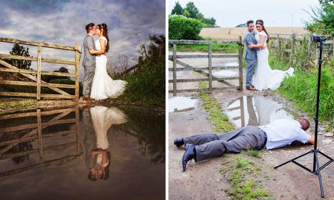Anything for the perfect shot? Image: Chris Chambers Photography